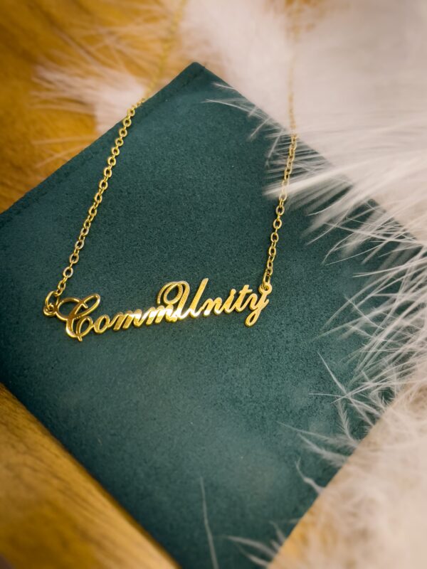 Collier personnalisé
